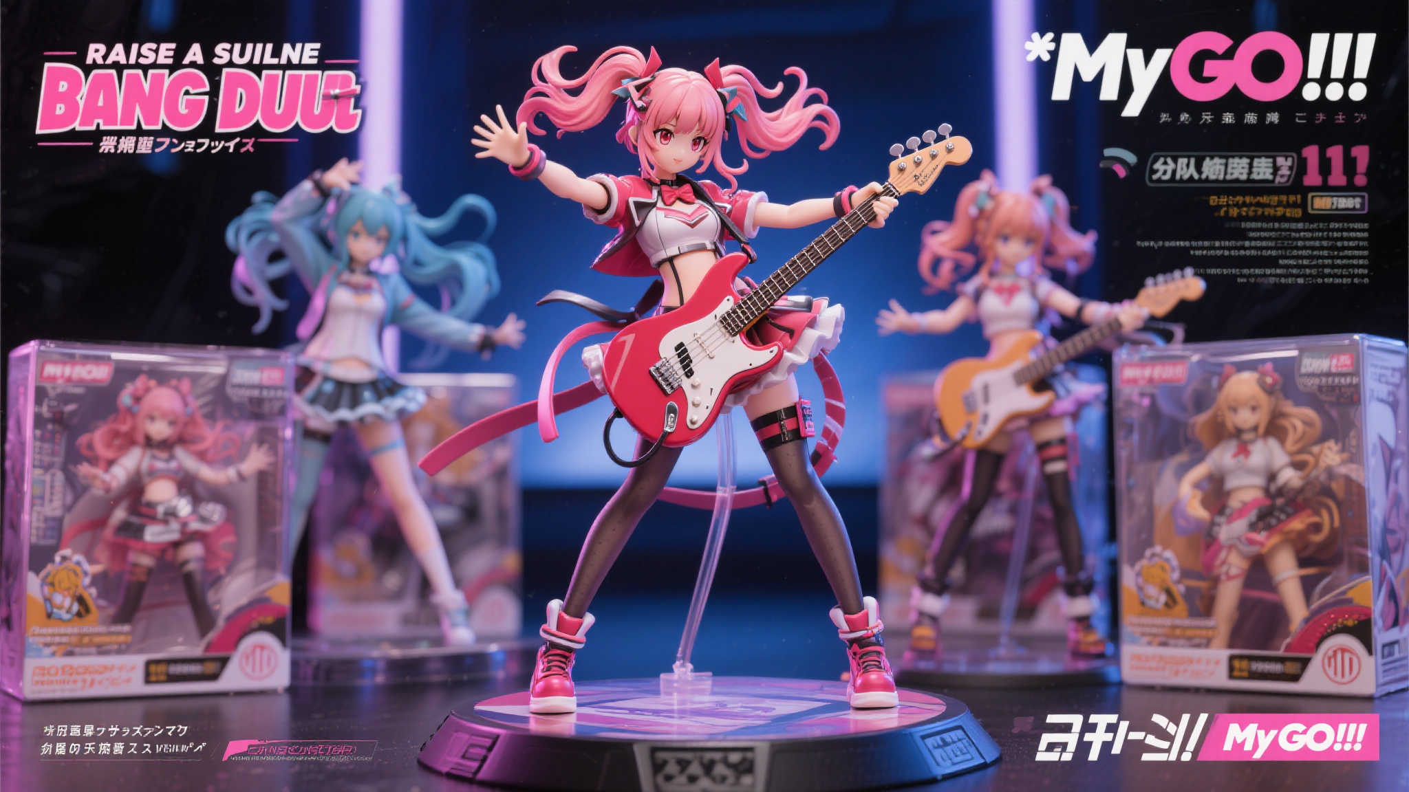 长崎爽世模型亮相!〈BanG Dream! MyGO!!!!!〉11月震撼登场