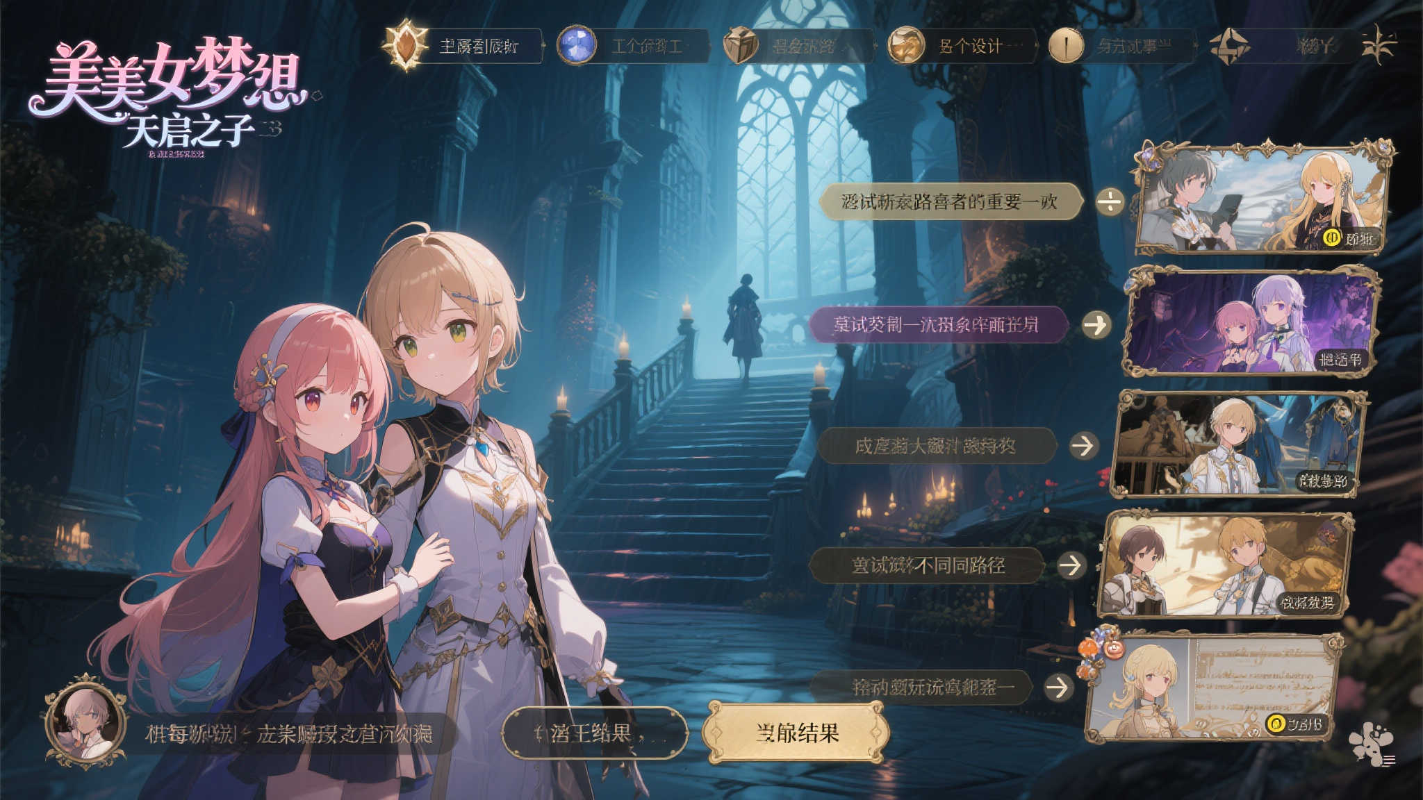 模拟养成《美少女梦工场：天启之子》上线Steam平台