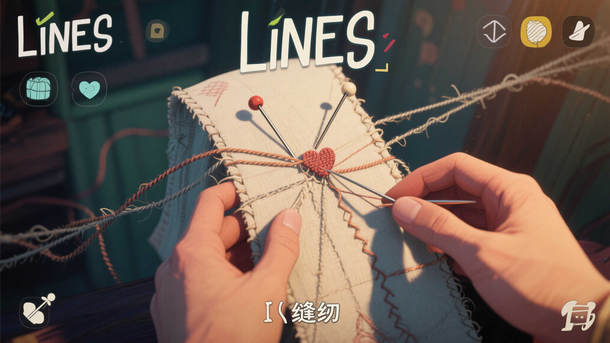 创意冒险游戏《LiNeS》:以“缝纫”艺术解开旅途中的重重谜团