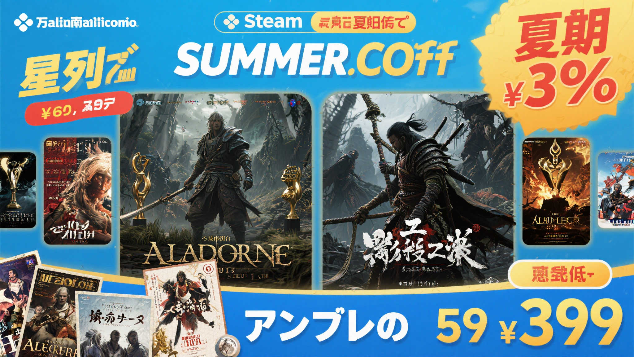 万代经典游戏Steam夏季特惠:《艾尔登法环》《只狼》迎来历史最低价! 万代经典游戏Steam夏季特惠:《艾尔登法环》《只狼》迎来历史最低价!