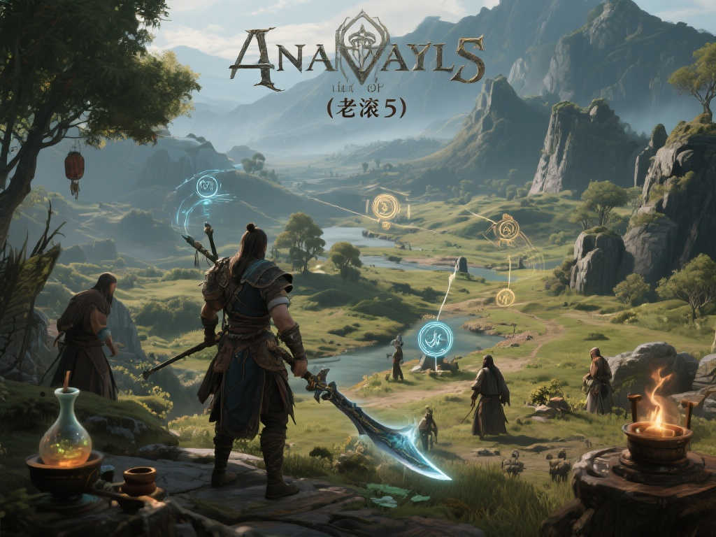 国产虚幻5单机巨制Steam页面上线!国风神话版《上古卷轴5》?