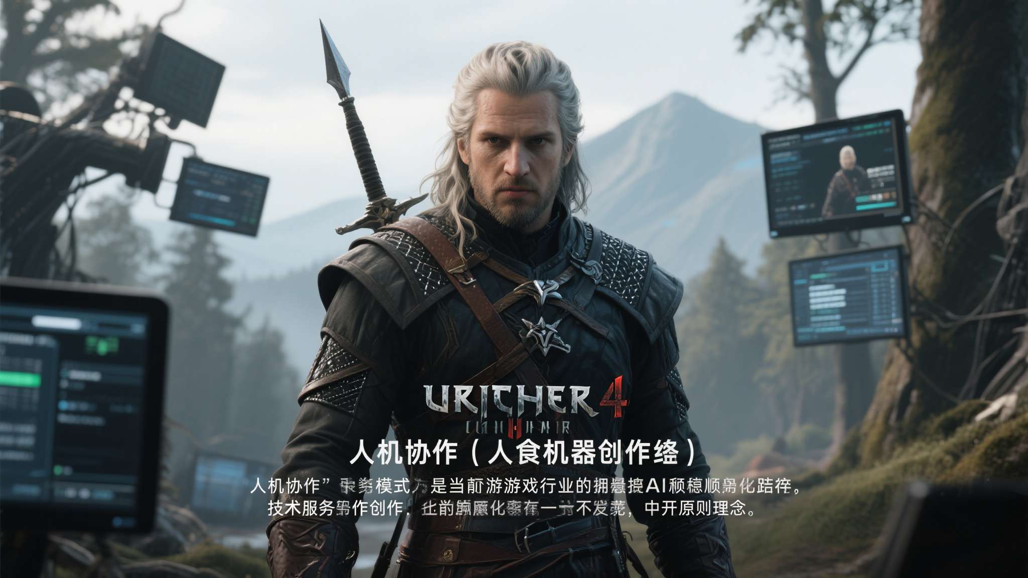 曝《巫师4》将使用AI打造更逼真的NPC! 优化生产流程