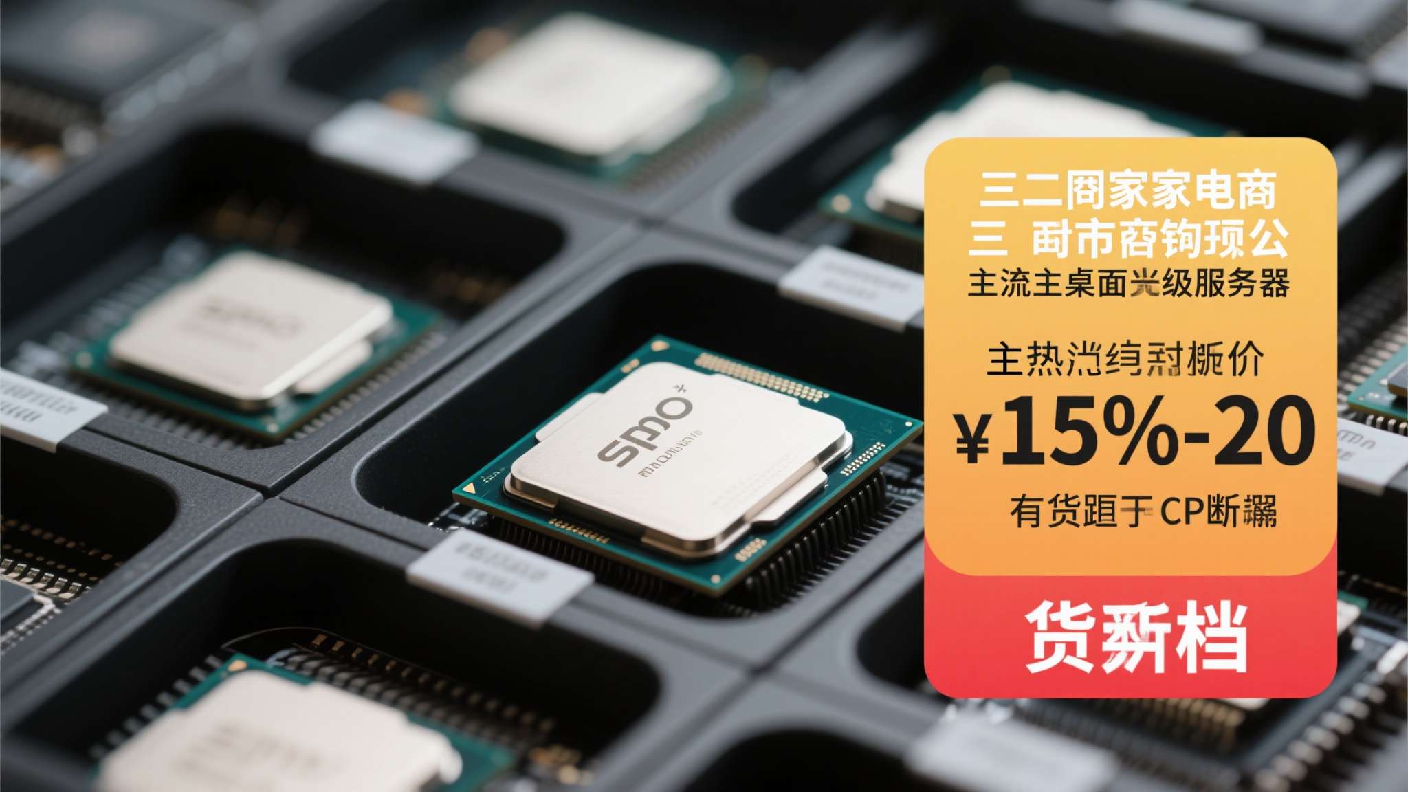 PC玩家太难了!CPU新一轮涨价潮来袭 交货期大幅延长